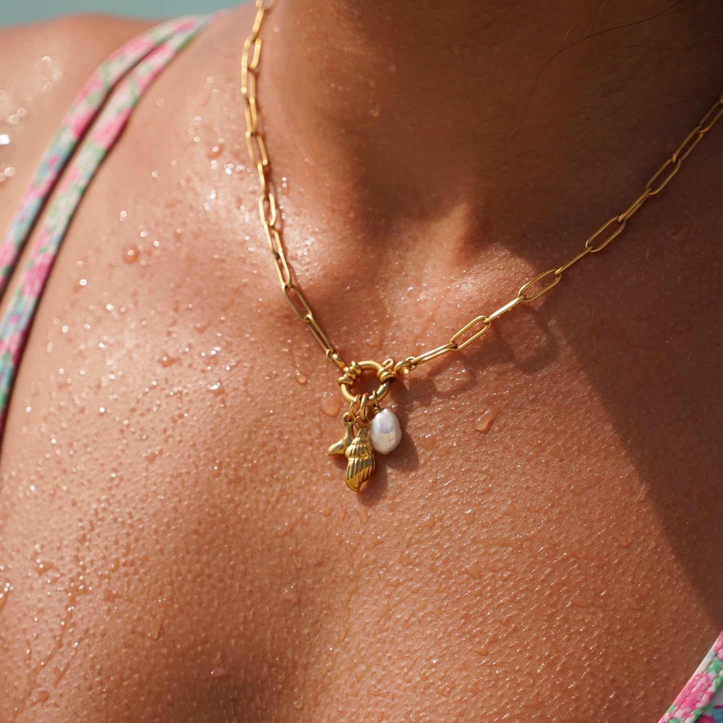 Collier Poé - Doré Ma boutique