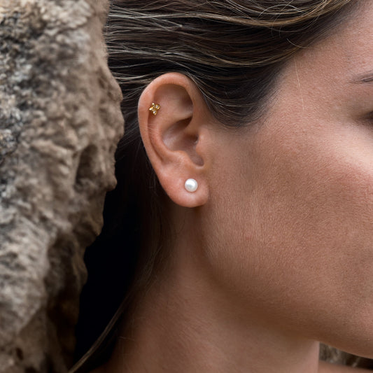 Boucles Puce - Argenté Ma boutique