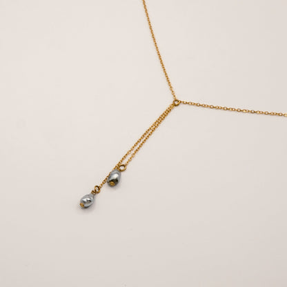   Collier Amora - Doré et argenté  Ma boutique