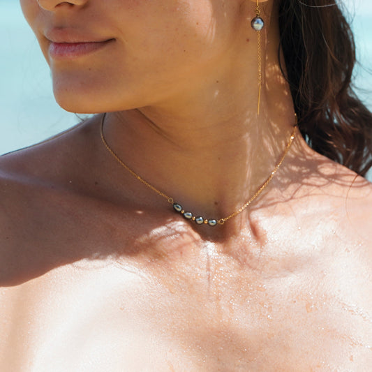   Collier Vaora - Doré et argenté  Ma boutique