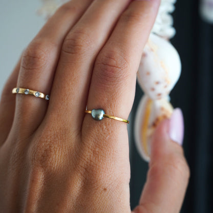   Bague Amira - Doré  Ma boutique