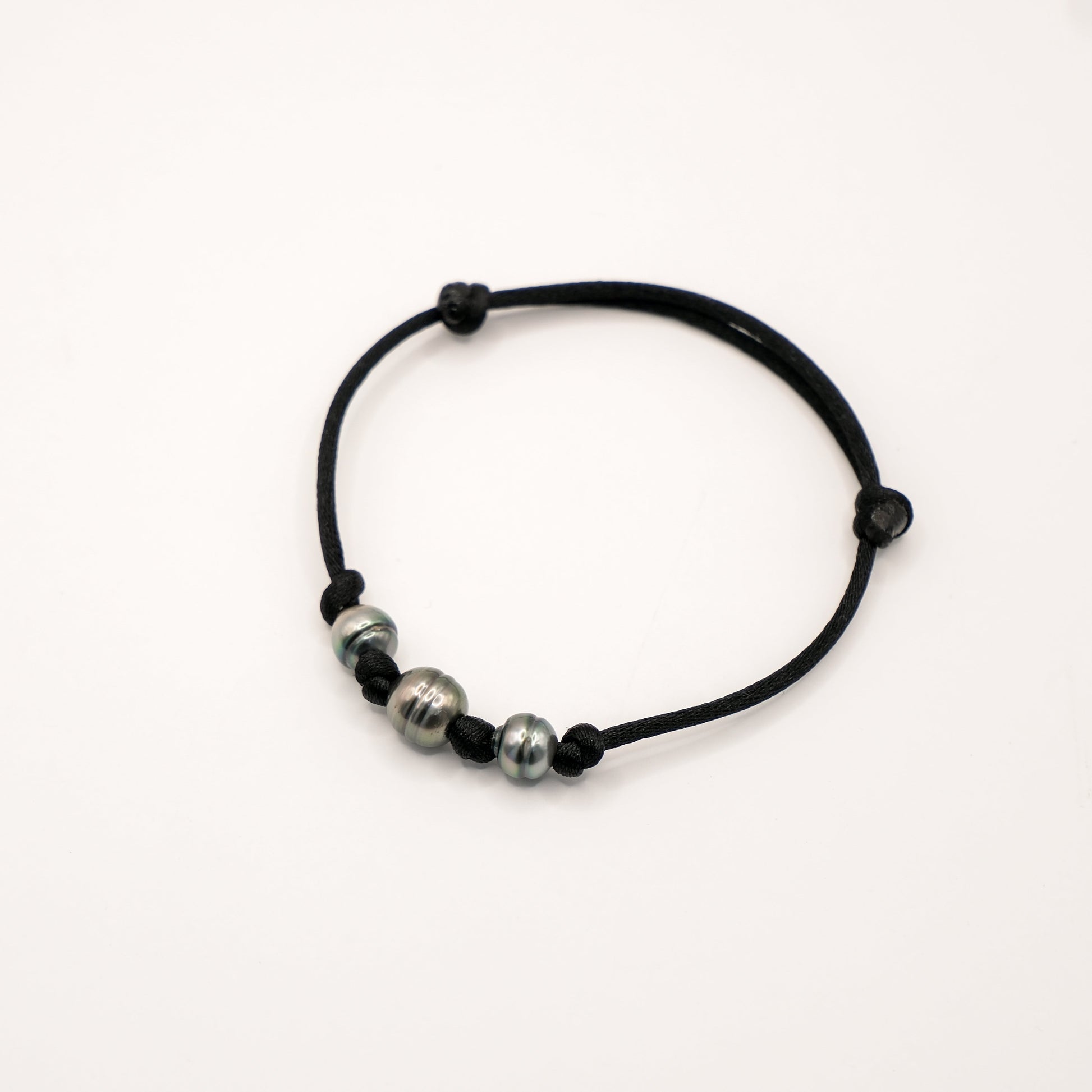   Bracelet cordon 3 perles  Ma boutique