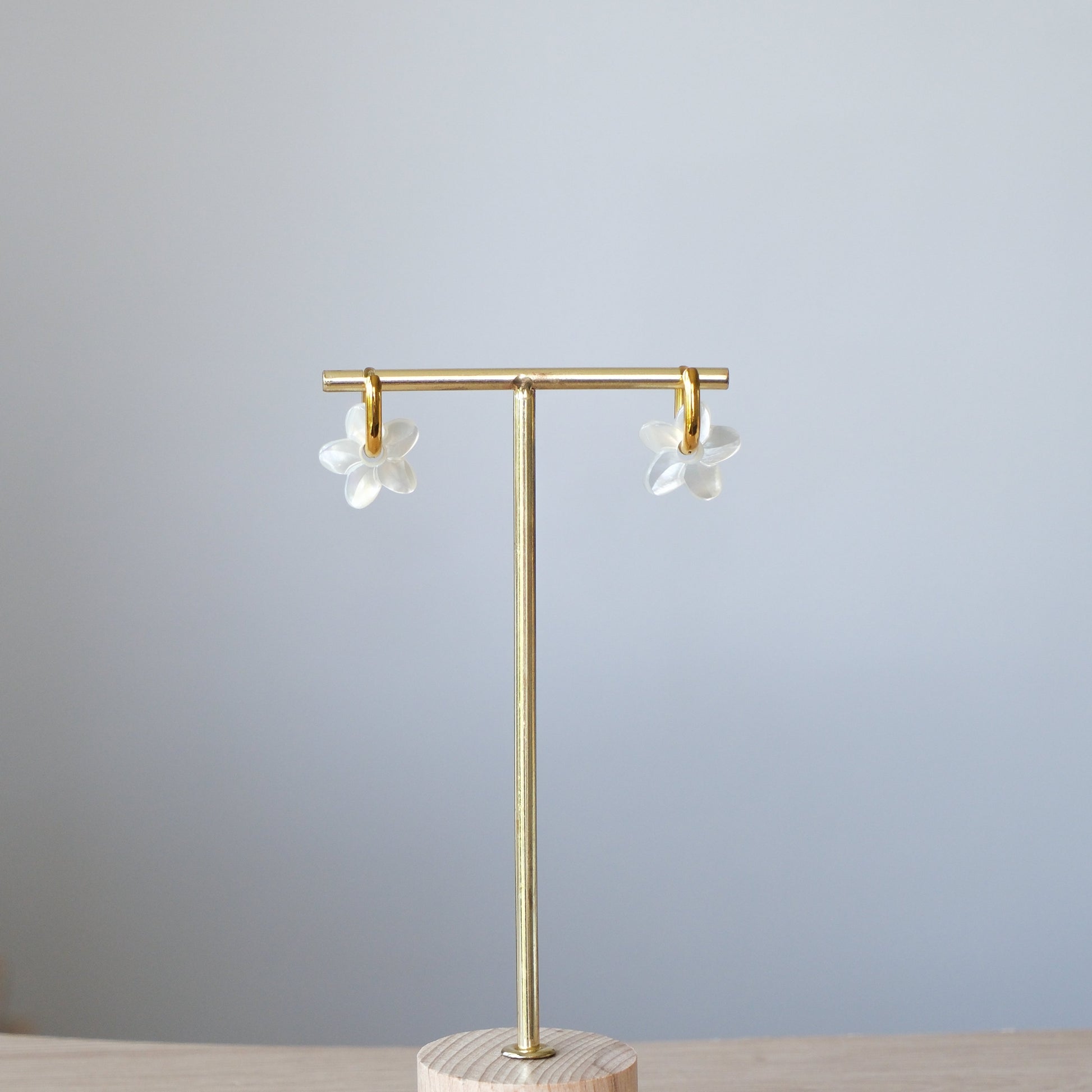   Boucles Aloha - Doré et argenté  Ma boutique