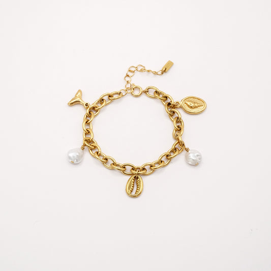   Bracelet Kiaora - Doré  Ma boutique