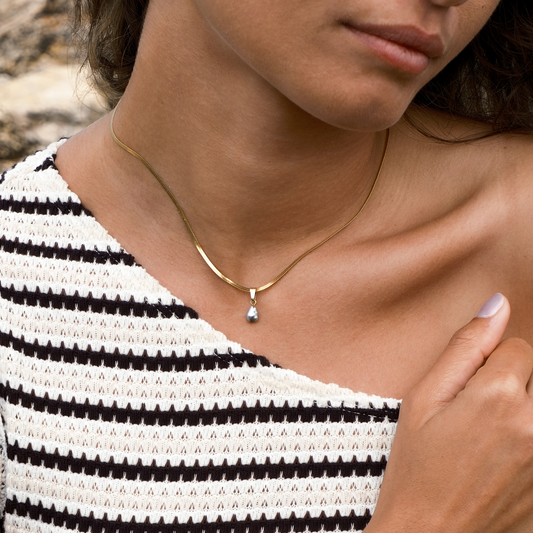   Collier Toahei - Doré  Ma boutique