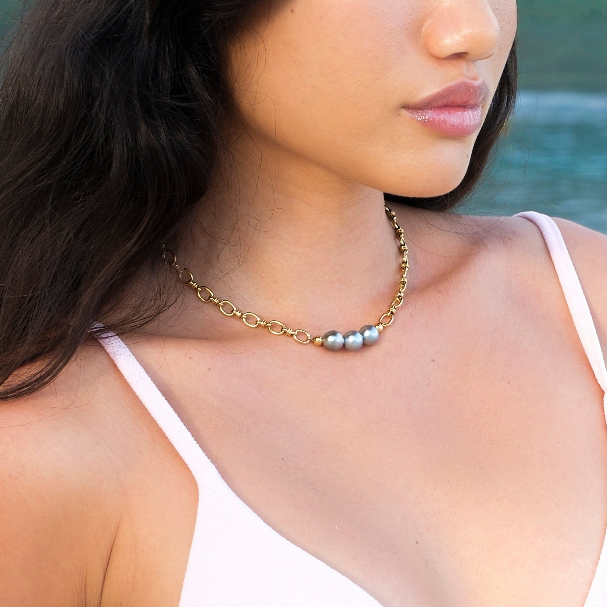   Ras du cou Tearea - Doré  Ma boutique