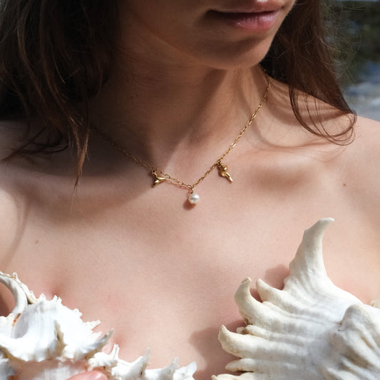   Collier Tehina - Doré  Ma boutique