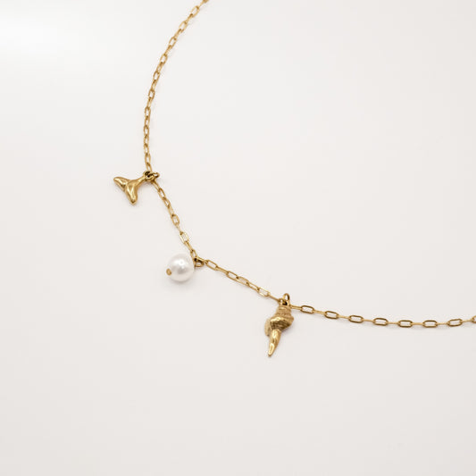   Collier Tehina - Doré  Ma boutique